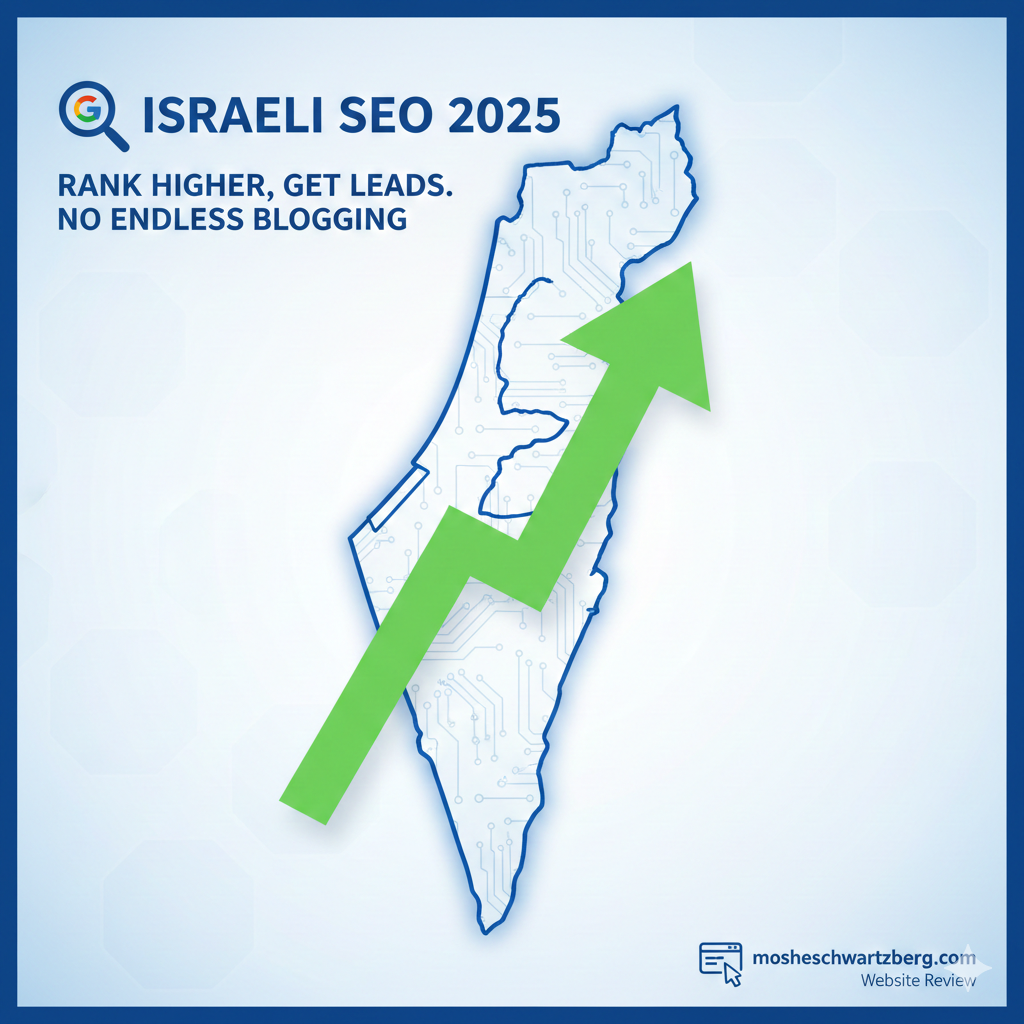 How to Turn Your Website Into ar SEO Machine in Israel (Without Constant Blogging