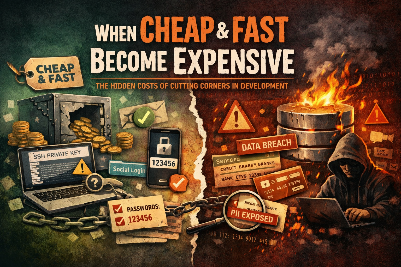 When Cheap and Fast Become Expensive: Real Security Issues I Recently Found